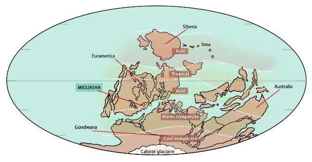 devonian period map