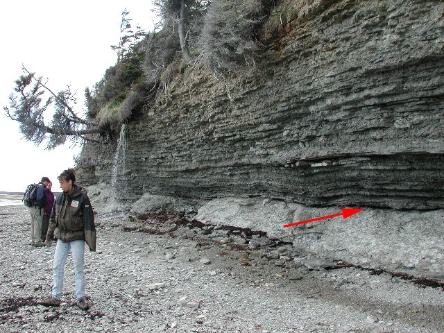 The Ordovician-Silurian boundary at Anticosti