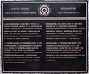 Plaque commemorating Miguasha’s status as World Heritage Site